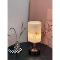Load image into Gallery viewer, Pear Shaped Alabaster Table Lamp