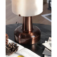 Load image into Gallery viewer, Pear Shaped Alabaster Table Lamp