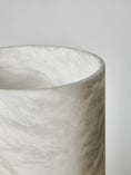 Load image into Gallery viewer, Pear Shaped Alabaster Table Lamp