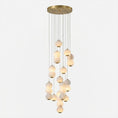 Load image into Gallery viewer, Pearl Alabaster Chandelier