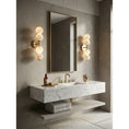 Bild in Galerie-Betrachter laden, Pearl Alabaster Wall Sconce