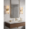 Bild in Galerie-Betrachter laden, Pearl Alabaster Wall Sconce