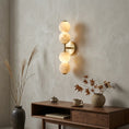 Bild in Galerie-Betrachter laden, Pearl Alabaster Wall Sconce