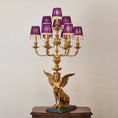 Load image into Gallery viewer, Perky Peacock Angel Table Lamp