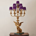Load image into Gallery viewer, Perky Peacock Angel Table Lamp