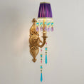 Load image into Gallery viewer, Perky Peacock Wall Sconce