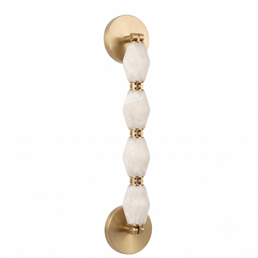 Pillar Diamond Alabaster Wall Sconce – detail 20 — Dimension drawings 3