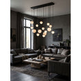 Load image into Gallery viewer, Pluvia Alabaster Cluster Chandelier