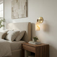 Load image into Gallery viewer, Pratt Alabaster Wall Sconce