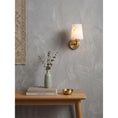 Load image into Gallery viewer, Rhodes Alabaster Short Wall Sconce