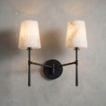 Load image into Gallery viewer, Rhodes Alabaster Wall Sconce
