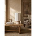 Load image into Gallery viewer, Roma Dodecagon Travertine Table Lamp