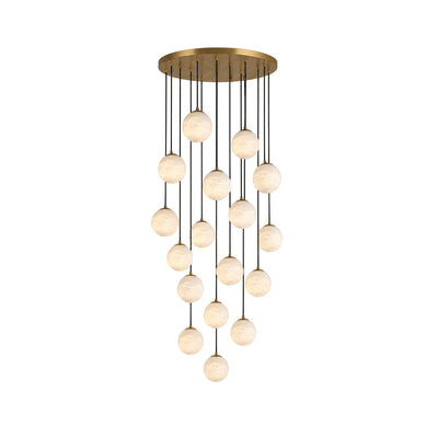 Savina Alabaster Chandelier