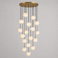 Load image into Gallery viewer, Savina Alabaster Chandelier