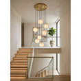 Load image into Gallery viewer, Savina Alabaster Chandelier