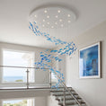 Load image into Gallery viewer, Schole Glass Fish Chandelier