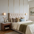 Load image into Gallery viewer, Shadow Ring Alabaster Wall Sconce