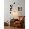 Load image into Gallery viewer, Silvares Wood Swag Lights