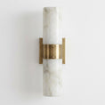 Bild in Galerie-Betrachter laden, Soleil Fluted Alabaster Wall Sconce