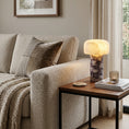 Bild in Galerie-Betrachter laden, Sorvane Marble Alabaster Table Lamp (Built-in Battery)