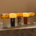 Bild in Galerie-Betrachter laden, Sorvane Marble Alabaster Table Lamp (Built-in Battery)