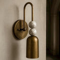 Load image into Gallery viewer, Sphere & Stem Wall Sconce