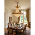 Load image into Gallery viewer, Stained Crystal Chandelier
