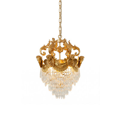 Suspension Cristal Teinté