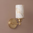 Load image into Gallery viewer, Stratton Alabaster Wall Sconce – detail 18
