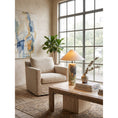 Load image into Gallery viewer, Tall Floral Marble Table Lamp