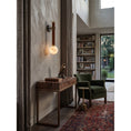 Charger l'image dans la visionneuse de la galerie, Threadline Alabaster Globe Wall Sconce