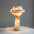 Load image into Gallery viewer, Tieralith Alabaster Table Lamp
