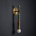 Carica l'immagine nel visualizzatore della galleria, Toam Alabaster Wall Sconce