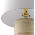 Load image into Gallery viewer, Toby Travertine Table Lamp