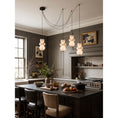 Load image into Gallery viewer, Totem Alabaster Adjustable Chandelier