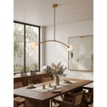 Load image into Gallery viewer, Traverse Alabaster Linear Chandelier