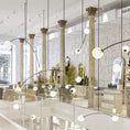 Load image into Gallery viewer, Traverse Alabaster Linear Chandelier
