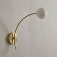 Load image into Gallery viewer, Traverse Alabaster Wall Sconce