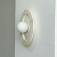 Load image into Gallery viewer, Tray Marble Wall Sconce