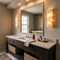 Load image into Gallery viewer, Tropez Alabaster Wall Sconce