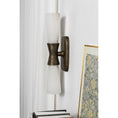 Load image into Gallery viewer, Twist Tapered Alabaster Wall Sconce