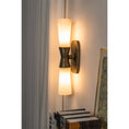 Load image into Gallery viewer, Twist Tapered Alabaster Wall Sconce