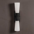 Load image into Gallery viewer, Twist Tapered Alabaster Wall Sconce