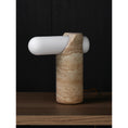 Load image into Gallery viewer, VIA Travertine Table Lamp