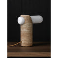 Load image into Gallery viewer, VIA Travertine Table Lamp