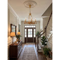 Load image into Gallery viewer, Valcourt Brass Scroll Chandelier