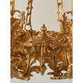 Load image into Gallery viewer, Valcourt Brass Scroll Chandelier