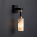 Load image into Gallery viewer, Velcora Alabaster Wall Sconce