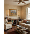 Load image into Gallery viewer, Vertical Alabaster Roller Wall Sconce