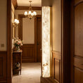 Load image into Gallery viewer, Vertical Alabaster Roller Wall Sconce